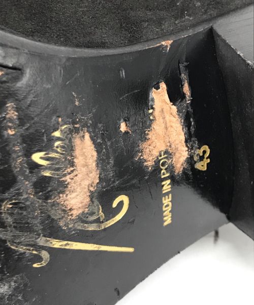 Needles（ニードルズ）Needles (ニードルズ) HEELED PAPILLON STITCHED MULE ブラック サイズ:43の古着・服飾アイテム