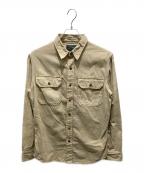 POLO COUNTRYポロカントリー）の古着「長袖シャツ」｜ベージュ