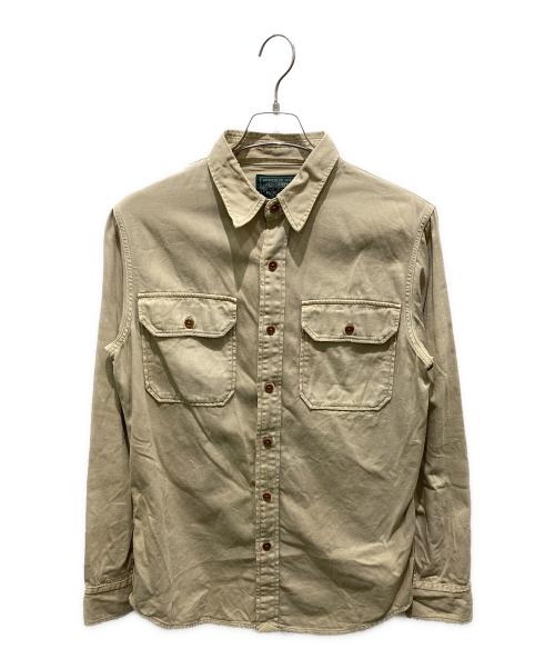 POLO COUNTRY（ポロカントリー）POLO COUNTRY (ポロカントリー) 長袖シャツ ベージュ サイズ:Ｓの古着・服飾アイテム