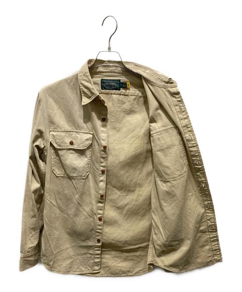 POLO COUNTRY（ポロカントリー）POLO COUNTRY (ポロカントリー) 長袖シャツ ベージュ サイズ:Ｓの古着・服飾アイテム
