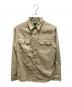 POLO COUNTRY（ポロカントリー）の古着「長袖シャツ」｜ベージュ