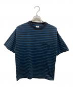 RHC Ron Hermanアールエイチシー ロンハーマン）の古着「ボーダーTシャツ」｜ブラック×ブルー