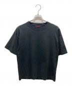 CABANキャバン）の古着「ドライスビンコットン ハーフスリーブTシャツ」｜ブラック