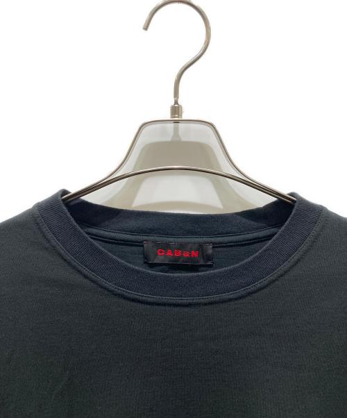 CABAN（キャバン）CABAN (キャバン) ドライスビンコットン ハーフスリーブTシャツ ブラック サイズ:Mの古着・服飾アイテム