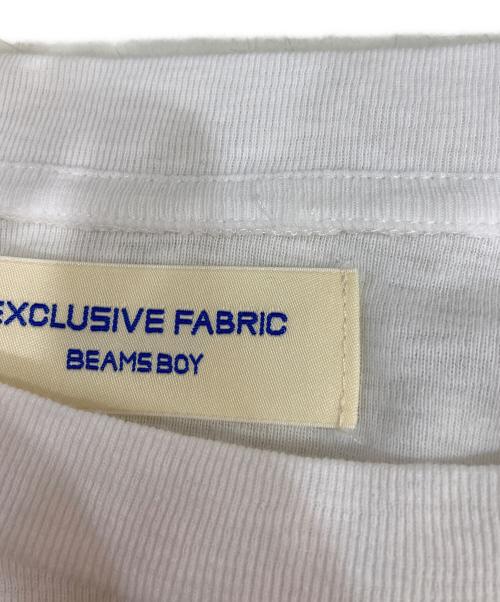 BEAMS BOY（ビームスボーイ）BEAMS BOY (ビームスボーイ) ポパイ プリント ショートスリーブ ホワイト サイズ:記載無しの為実寸参照の古着・服飾アイテム