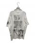 BEAMS BOY (ビームスボーイ) ポパイ プリント ショートスリーブ ホワイト サイズ:記載無しの為実寸参照：5000円