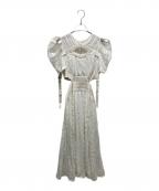 Snidelスナイデル）の古着「スイッチングデコルテオープンワンピ　SWFO231087」｜ホワイト