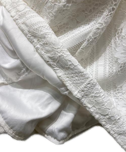 Snidel（スナイデル）Snidel (スナイデル) スイッチングデコルテオープンワンピ　SWFO231087 ホワイトの古着・服飾アイテム