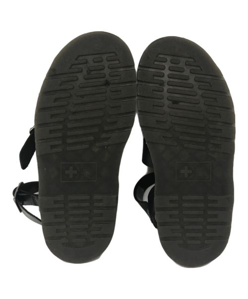 Dr.Martens（ドクターマーチン）Dr.Martens (ドクターマーチン) レザーサンダル　GRYPHON ブラック サイズ:UK8の古着・服飾アイテム