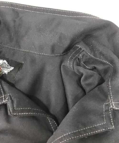 HARLEY-DAVIDSON（ハーレーダビッドソン）HARLEY-DAVIDSON (ハーレーダビッドソン) オープンカラーシャツ ブラック サイズ:2XLの古着・服飾アイテム