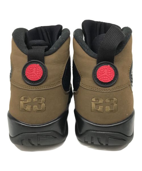 NIKE（ナイキ）NIKE (ナイキ) ハイカットスニーカー　AIR JORDAN 9 RETRO　エアジョーダン9レトロ　302370-020 ブラック×ブラウン サイズ:26㎝の古着・服飾アイテム