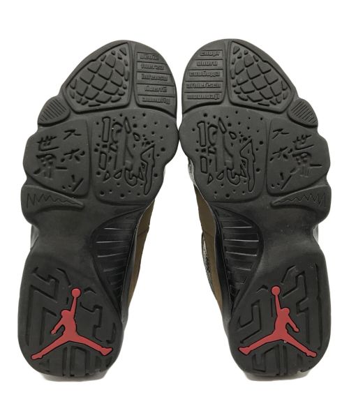 NIKE（ナイキ）NIKE (ナイキ) ハイカットスニーカー　AIR JORDAN 9 RETRO　エアジョーダン9レトロ　302370-020 ブラック×ブラウン サイズ:26㎝の古着・服飾アイテム