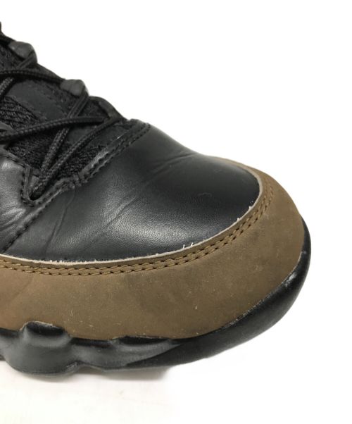 NIKE（ナイキ）NIKE (ナイキ) ハイカットスニーカー　AIR JORDAN 9 RETRO　エアジョーダン9レトロ　302370-020 ブラック×ブラウン サイズ:26㎝の古着・服飾アイテム