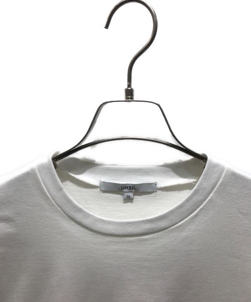 UN3D.（アンスリード）UN3D. (アンスリード) ボックスポケット Tシャツ　522332700101-01 ホワイト サイズ:38の古着・服飾アイテム