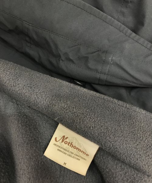 NOTHOMME（ノットオム）NOTHOMME (ノットオム) ライナー付ジャケット グレー サイズ:Mの古着・服飾アイテム
