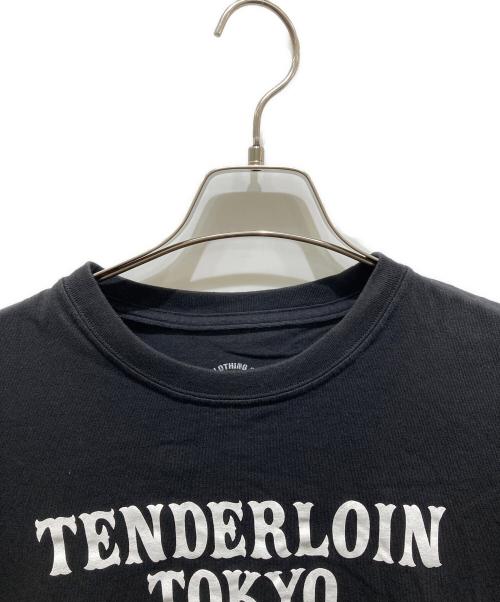 TENDERLOIN（テンダーロイン）TENDERLOIN (テンダーロイン) TOKYO ロゴTシャツ ブラック サイズ:Lの古着・服飾アイテム