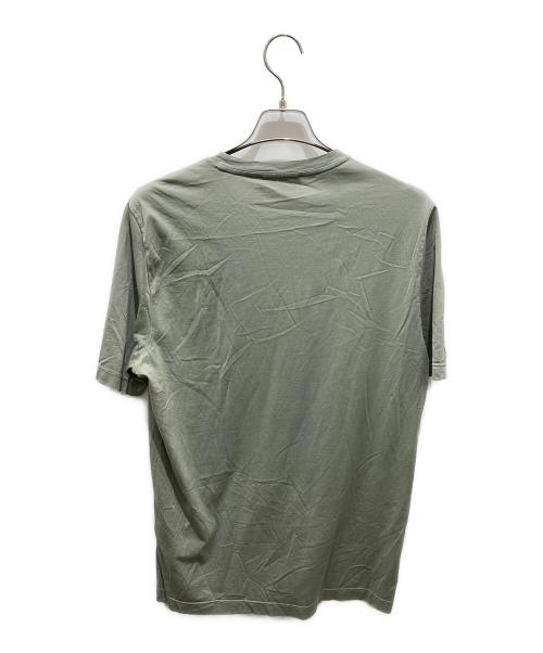 GRAN SASSO（グランサッソ）GRAN SASSO (グランサッソ) クルーネックコットンTシャツ グリーン サイズ:50の古着・服飾アイテム