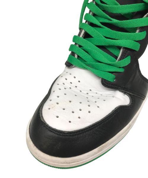 NIKE（ナイキ）NIKE (ナイキ) ハイカットスニーカー　DZ5485-031　Air Jordan 1 Retro High OG　エアジョーダン1レトロハイ ブラック×グリーン サイズ:30㎝の古着・服飾アイテム