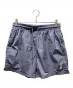 KITHキス）の古着「ナイロンハーフパンツ　22032060000120」｜パープル