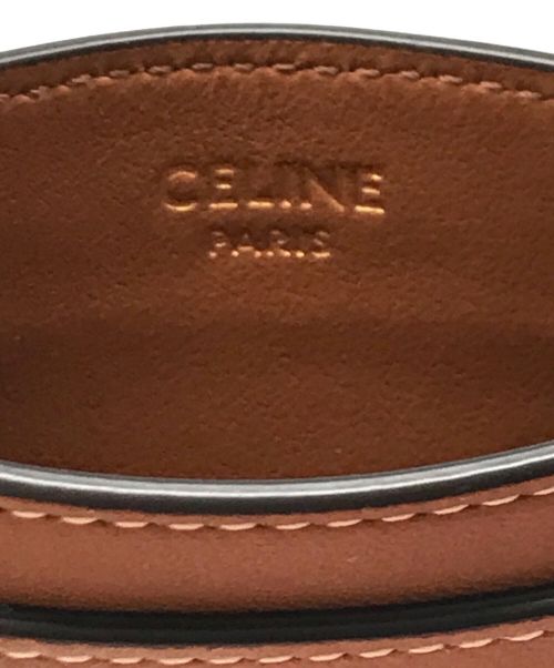 CELINE（セリーヌ）CELINE (セリーヌ) トリオンフ カードケース　S・SD-5202 ブラウンの古着・服飾アイテム
