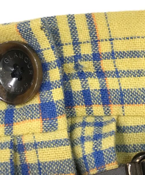 Hysteric Glamour（ヒステリックグラマー）Hysteric Glamour (ヒステリックグラマー) マキシ丈プリーツ巻スカート　01203AK05 イエロー サイズ:Mの古着・服飾アイテム