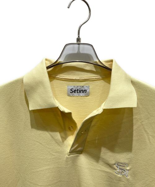 SETINN（セットイン）SETINN (セットイン) B-SHOP (ビショップ) 別注ゲームシャツ　27CT22AW11 イエロー サイズ:Mの古着・服飾アイテム
