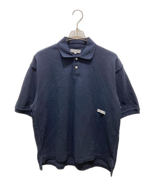 CAHLUMN（カウラム）CAHLUMN (カウラム) ポロシャツ ネイビー サイズ:Lの古着・服飾アイテム