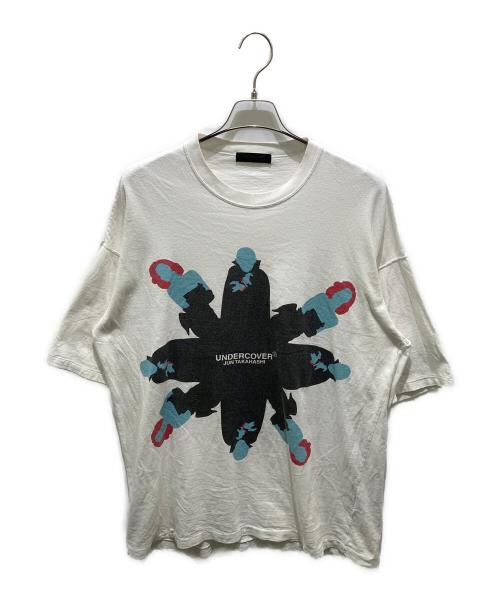 UNDERCOVER（アンダーカバー）UNDERCOVER (アンダーカバー) BIGTEE Dracula＆Lady　UCY4893-3 ホワイト サイズ:2の古着・服飾アイテム