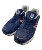 NEW BALANCEニューバランス）の古着「990V4　M990BR4」｜ネイビー