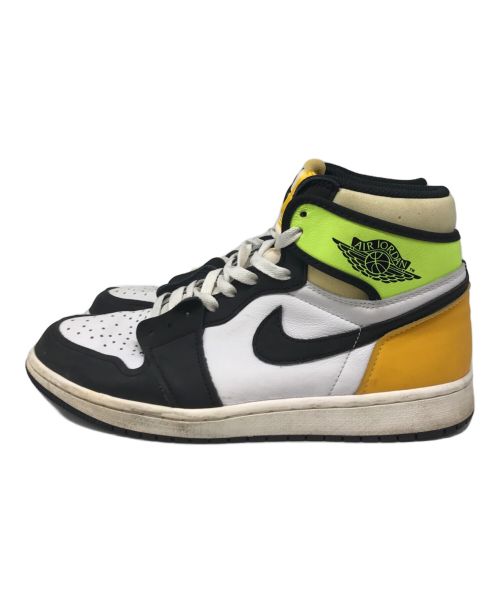 NIKE（ナイキ）NIKE (ナイキ) エアジョーダン1レトロハイOG　555088-118　AIR JORDAN 1 RETRO HIGH OG ホワイト×ブラック サイズ:27㎝の古着・服飾アイテム