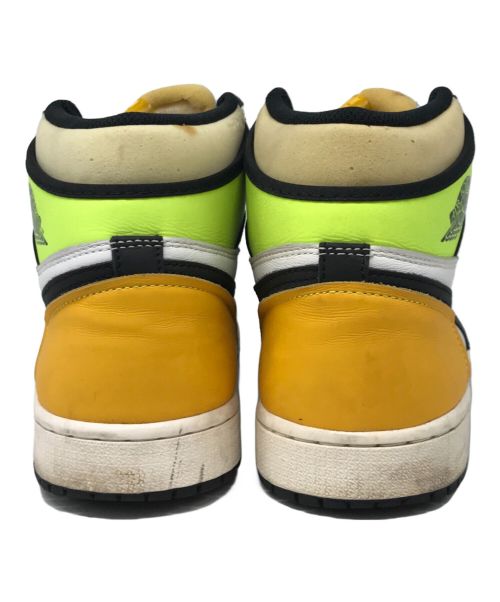 NIKE（ナイキ）NIKE (ナイキ) エアジョーダン1レトロハイOG　555088-118　AIR JORDAN 1 RETRO HIGH OG ホワイト×ブラック サイズ:27㎝の古着・服飾アイテム