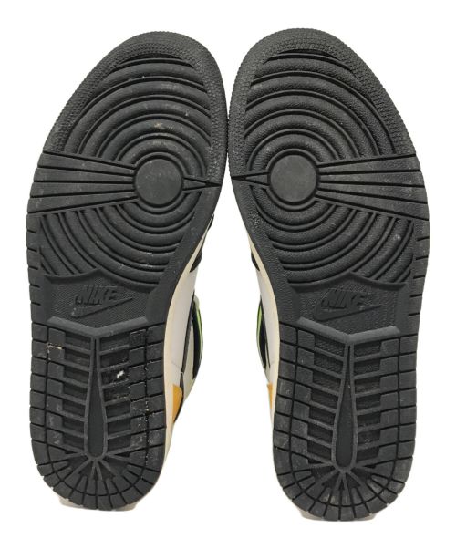 NIKE（ナイキ）NIKE (ナイキ) エアジョーダン1レトロハイOG　555088-118　AIR JORDAN 1 RETRO HIGH OG ホワイト×ブラック サイズ:27㎝の古着・服飾アイテム