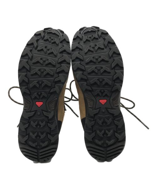 SALOMON（サロモン）SALOMON (サロモン) X WARD LEATHER MID GTX　471818 ブラウン サイズ:25.5㎝の古着・服飾アイテム
