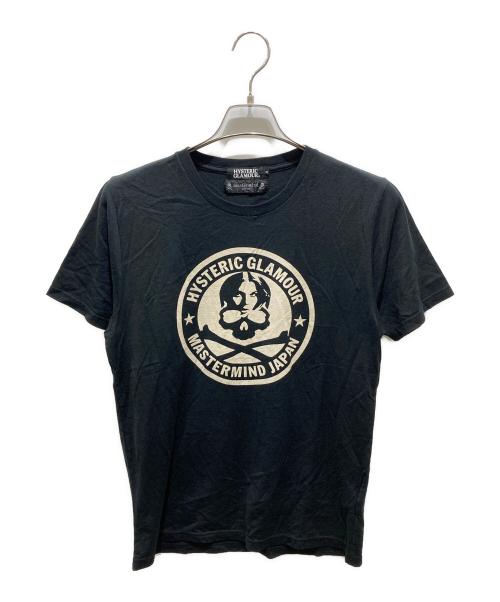 Hysteric Glamour（ヒステリックグラマー）Hysteric Glamour (ヒステリックグラマー) Mastermind JAPAN (マスターマインド ジャパン) プリントTシャツ　0233CT25 ブラック サイズ:Mの古着・服飾アイテム