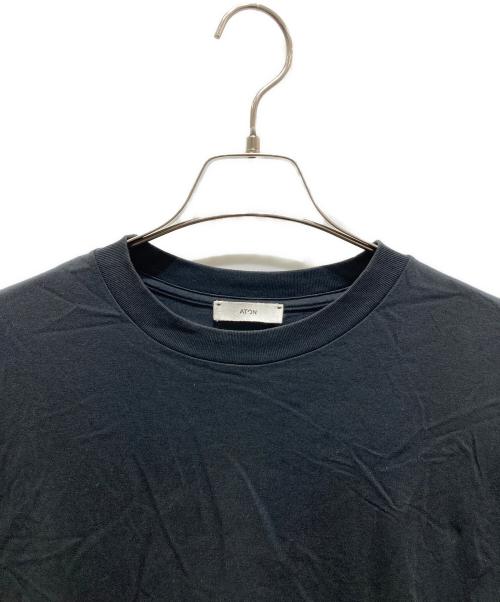 ATON（エイトン）ATON (エイトン) ビッグシルエットTシャツ　KK.AG.SM.0200 ブラック サイズ:6の古着・服飾アイテム