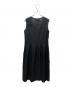 tricot COMME des GARCONS (トリココムデギャルソン) ノースリーブワンピース　TS-O043 ブラック サイズ:記載無しの為実寸参照：5000円