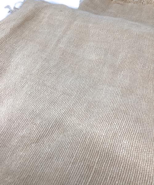 Ron Herman（ロンハーマン）Ron Herman (ロンハーマン) ASAUCE MELER (アソースメレ) リネンストール ベージュの古着・服飾アイテム