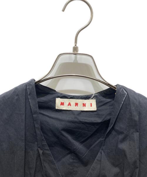 MARNI（マルニ）MARNI (マルニ) ノースリーブブラウス ブラック サイズ:38の古着・服飾アイテム