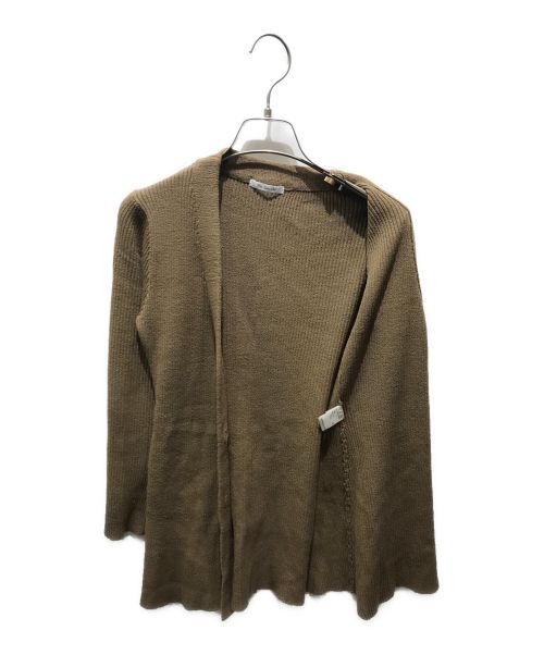 Priv. Spoons Club（プライベートスプーンズクラブ）Priv. Spoons Club (プライベートスプーンズクラブ) Naoko Tsuji (ナオコツジ) ニットカーディガン　P2232-04030 ブラウン サイズ:Fの古着・服飾アイテム