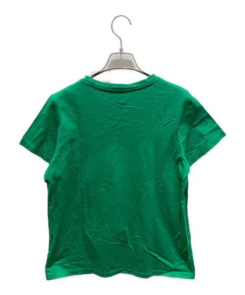 A.P.C.（アーペーセー）A.P.C. (アーペーセー) ロゴ刺繍Tシャツ　4114323 グリーン サイズ:Lの古着・服飾アイテム