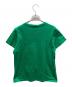 A.P.C. (アーペーセー) ロゴ刺繍Tシャツ　4114323 グリーン サイズ:L：5000円