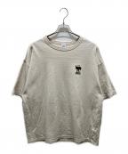 KEBOZケボズ）の古着「バックプリントTシャツ」｜ベージュ