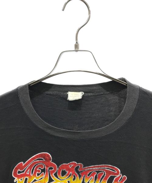 AERO SMITH（エアロスミス）AERO SMITH (エアロスミス) プリントTシャツ ブラック サイズ:Lの古着・服飾アイテム