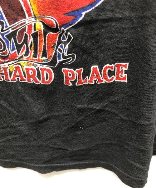 AERO SMITH（エアロスミス）AERO SMITH (エアロスミス) プリントTシャツ ブラック サイズ:Lの古着・服飾アイテム