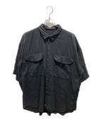 KLASICAクラシカ）の古着「半袖シャツ」｜ブラック