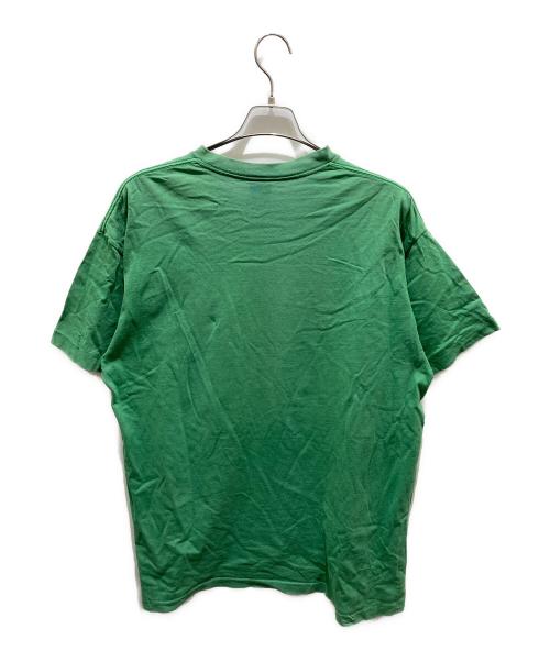 OLD STUSSY（オールドステューシー）OLD STUSSY (オールドステューシー) プリントTシャツ　銀タグ 90ｓ-00ｓ USA製 rock city グリーン サイズ:XLの古着・服飾アイテム