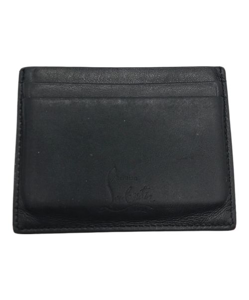Christian Louboutin（クリスチャン・ルブタン）Christian Louboutin (クリスチャン・ルブタン) パスケース ブラックの古着・服飾アイテム