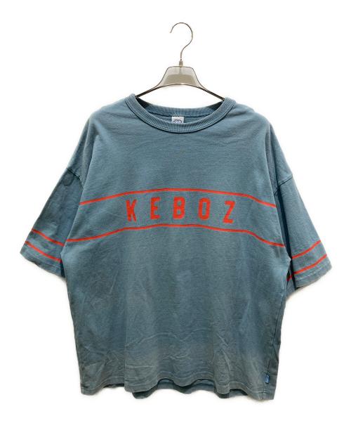 KEBOZ（ケボズ）KEBOZ (ケボズ) S/S Tee ブルー サイズ:XLの古着・服飾アイテム