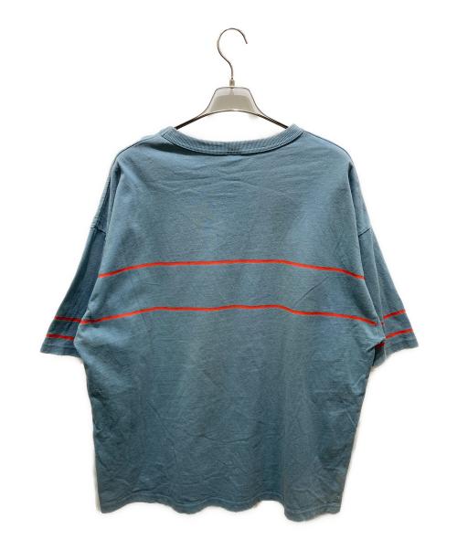 KEBOZ（ケボズ）KEBOZ (ケボズ) S/S Tee ブルー サイズ:XLの古着・服飾アイテム