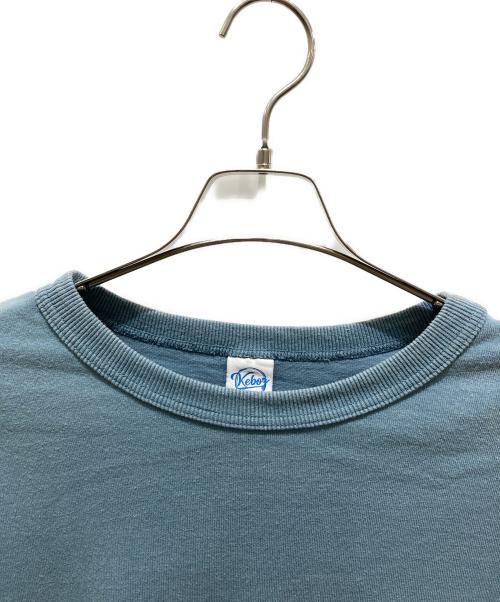 KEBOZ（ケボズ）KEBOZ (ケボズ) S/S Tee ブルー サイズ:XLの古着・服飾アイテム